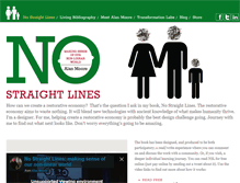Tablet Screenshot of no-straight-lines.com